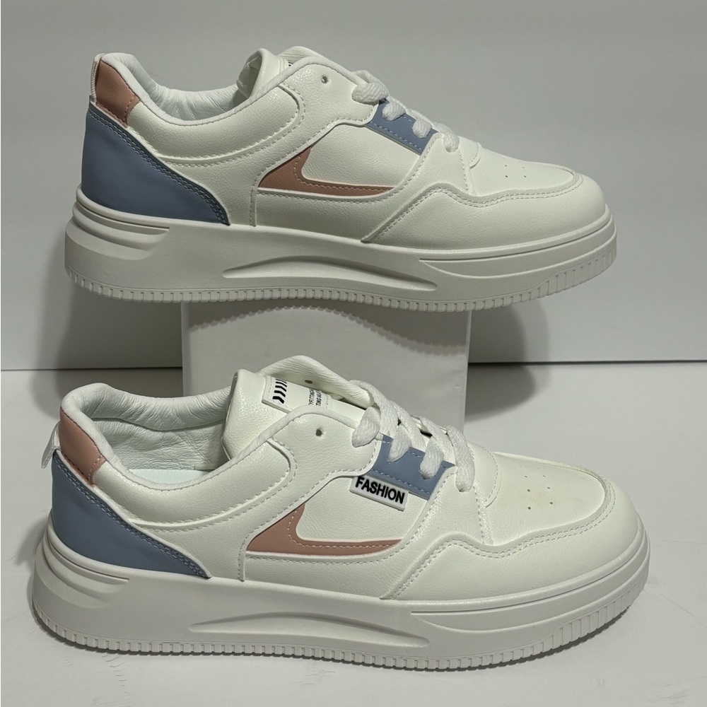 Women’s casual walking running faux leather sneakers size EUR-41 -US-10 - 10.5